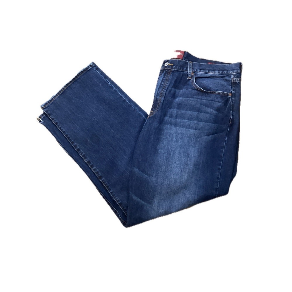 Lucky Brand Jeans Mens 42x32 Denim Jeans 181 Straight Fit Relaxed Seat & Thigh